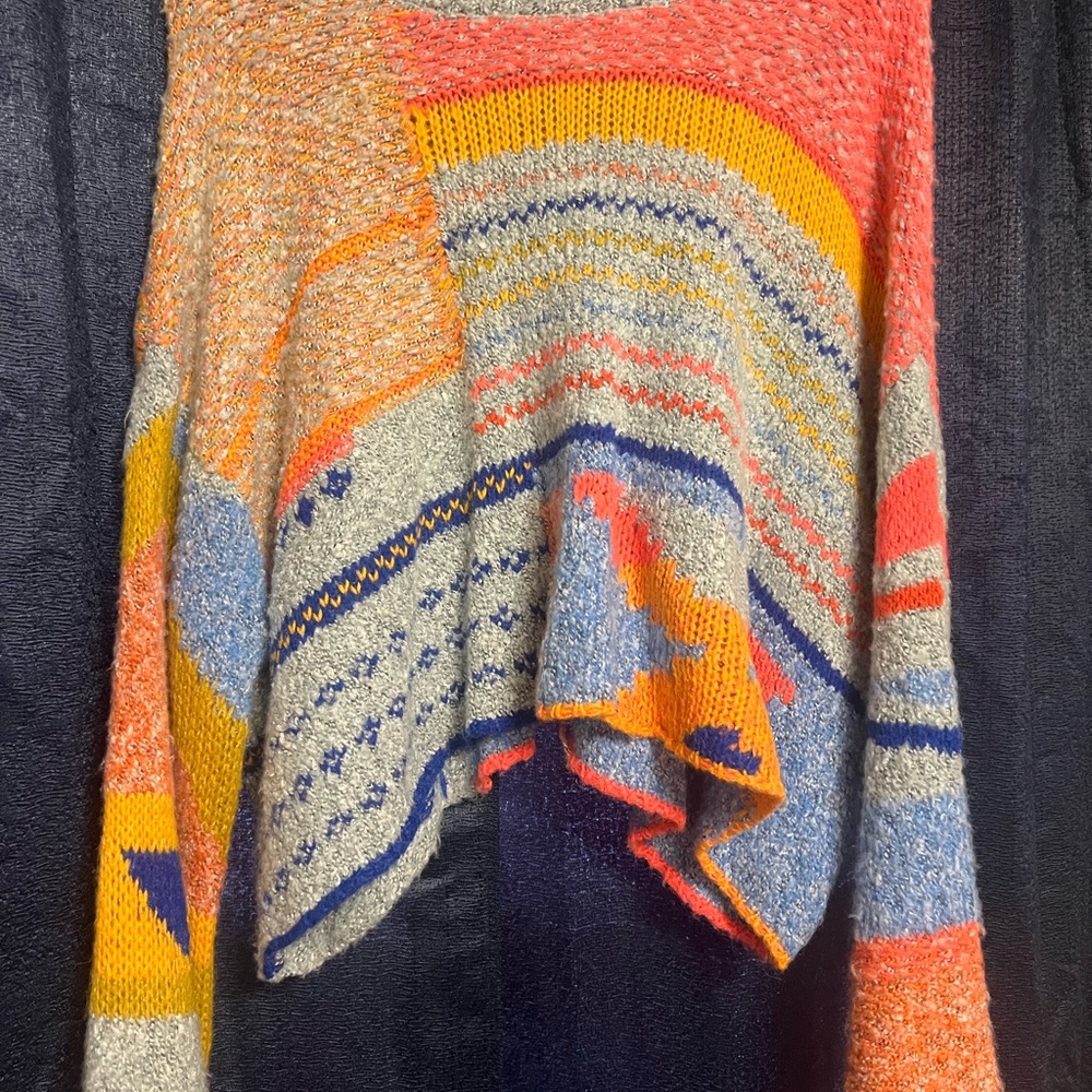 Sincerely Jules Multicolor Patchwork Sweater - Picture 3 of 3